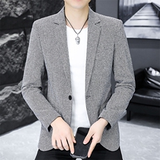 XZ8601P80男西装修身韩版休闲男西服上衣外套春秋季单西帅气西装，男装西服，星座510A-2