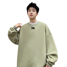 ！圆领卫衣男长袖T恤男WY172-P28加绒款（JR）-P33控价:49，男装卫衣，电商B367