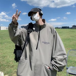 美式高街潮牌ins卫衣2023早秋新款oversize小众上衣男 W4974-P39图片