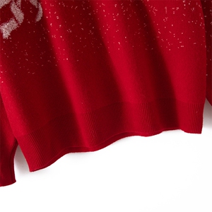 2025年秋季时尚百搭通勤简约休闲圆领羊毛衫图片