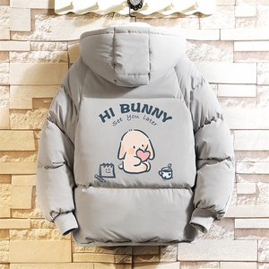 控128加绒面包服男大码羊羔毛棉衣男MY16314-P100图片