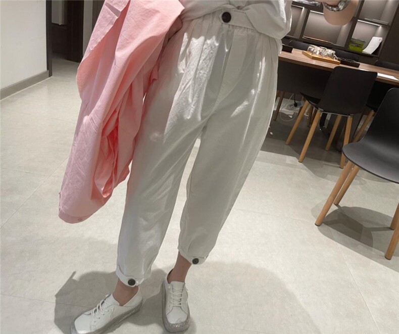 夏季休闲裤，女装休闲裤，郦歌贝妮