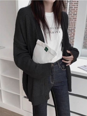 2025年秋季新款女士百搭小春风V领针织开衫，女装针织衫/毛衣，恒恩羊绒