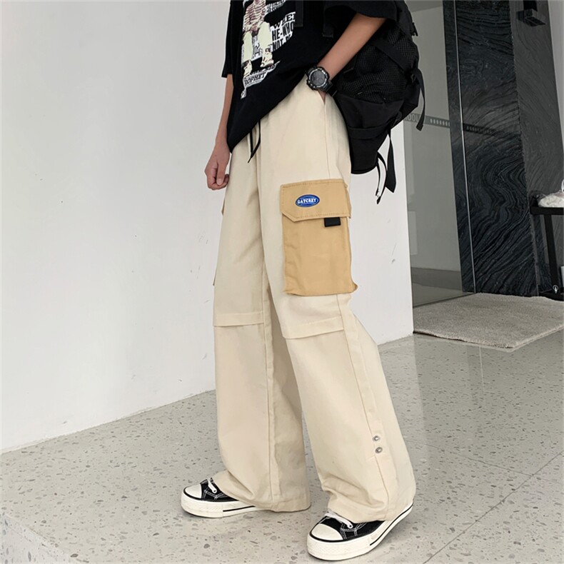 218-1-P45-TK01夏季宽松休闲工装裤图片