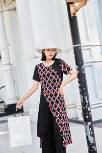 气质套装,女装职业装,蓝芝衣秀