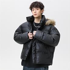 潮流宽松休闲棉衣潮牌高街棉服A161-9988，男装棉衣，电商A161