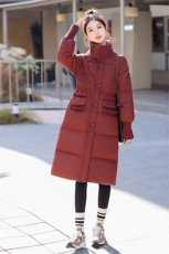 现货【降温年货Bao款】2025冬季年货主推长款白鸭绒羽绒服，女装羽绒服，意芙