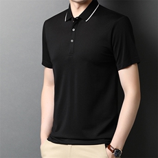 BB7105男士2023年夏季新款百搭T恤男短袖商务休闲体恤男装P63，男装T恤，电商B360