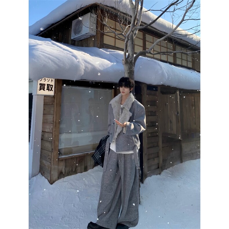 皮毛一体高级感毛毛夹棉外套MY588特P116,女装短外套,星座908-1