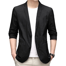 BW5169钱塘2020-2夏季薄款男士长袖西服外套时尚修身防晒衣P145，男装西服，钱塘207-2