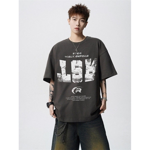 240g美式重磅短袖T恤 FSDX248 M-5XL 特批25无差价控48图片