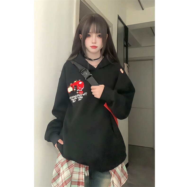 5244-P55原版做工毛巾绣后包拉肩【纯棉华棉复合】薄款,女装卫衣/绒衫,星座617A-2