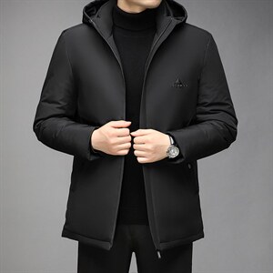 冬季男士新款保暖面包服中青年男休闲连帽可脱卸棉衣GR3587-P115图片