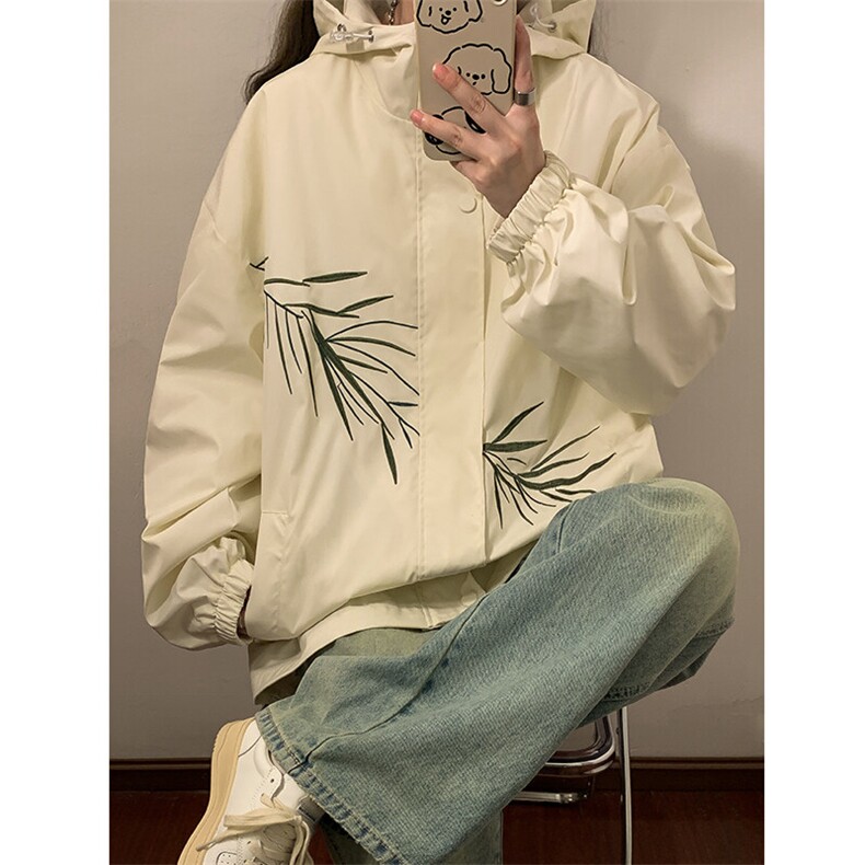 春季绣花外套男女同款新款风夹克XZ102B-1-JK2611P85,男装夹克,星座102B-1