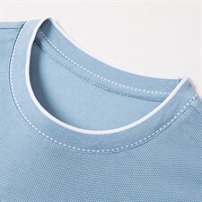 2023夏季新款男士短袖T恤中青年男装圆领纯色打底上衣体恤，男装T恤，电商B212（原钱塘6029）
