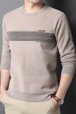 2023冬季新款男士羊毛衫加绒加厚打底衫男装线衫内衫毛衫P65，男装针织衫/毛衣，钱塘6003（原4033）