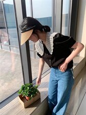 夏季孔雀领小衫，其它，素凡 SU·FAN