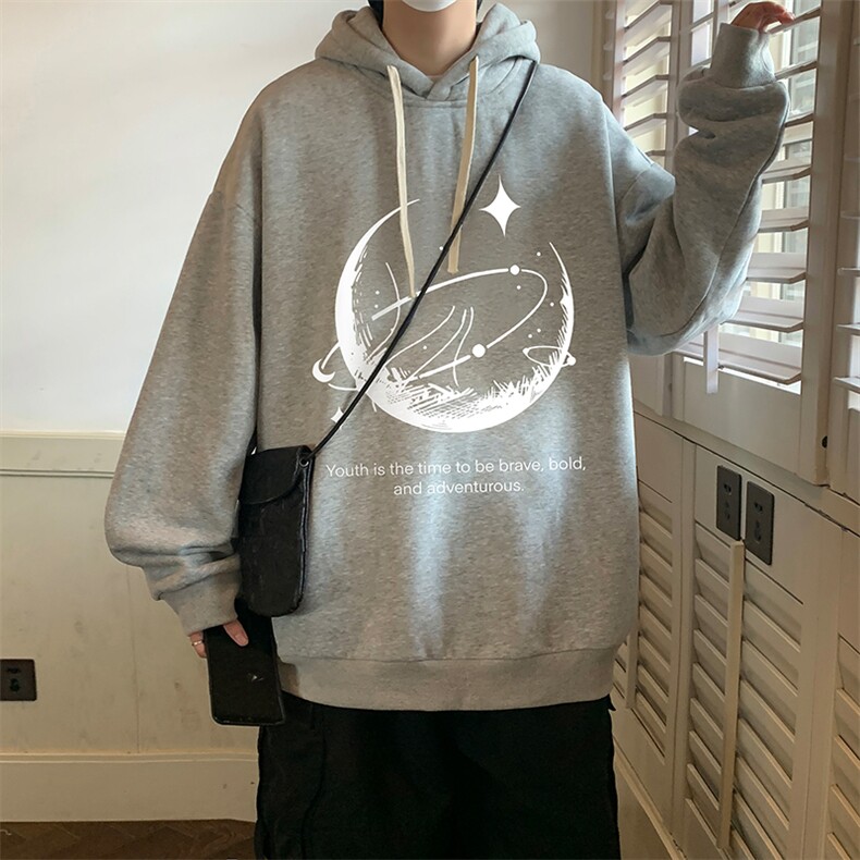 连帽卫衣男大码胖子帽衫大号运动服WY2457-P35,男装卫衣,电商A040