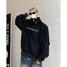 秋季新款外套男喷金设计卫衣卫衣EG119P60，男装卫衣，星座1116-2