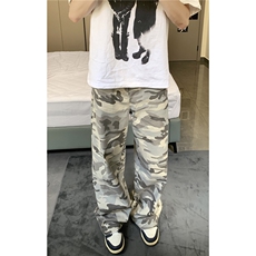 XZ612-K782-P65控88美式复古迷彩工装裤街舞滑板hiphop休闲长裤，男装工装外套，星座612