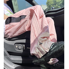 侧拉链撞色伞兵裤多巴胺休闲裤尼龙速干裤XZ502-K754-P65控89，男装休闲裤，星座502