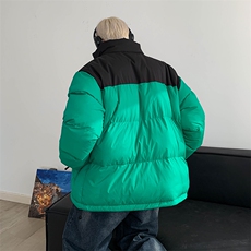 经典拼色加厚百搭棉衣外套冬季面包服2321特P90，男装棉衣，电商A309
