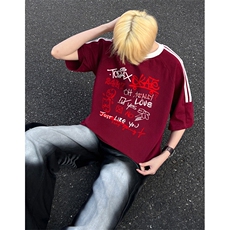 酒红色