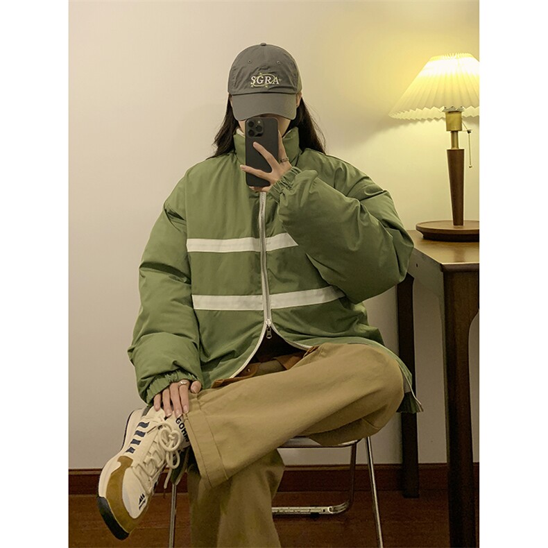XZ213-GLMY8865-P148控168抖音品质直播供货刺绣双面穿三防棉服,男装棉衣,星座213