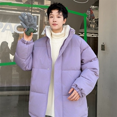 ！2023冬季男士羊羔毛加厚保暖棉衣立领纯色棉服MY100特P65，男装棉衣，电商B220
