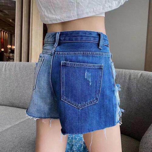 牛仔短裤工艺款，女装，可家 cutiesister