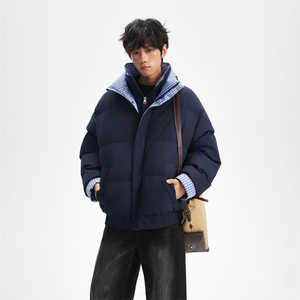 冬季新品得物美式潮流高品质格子加绒加厚棉衣外套棉服MY5566-P88图片