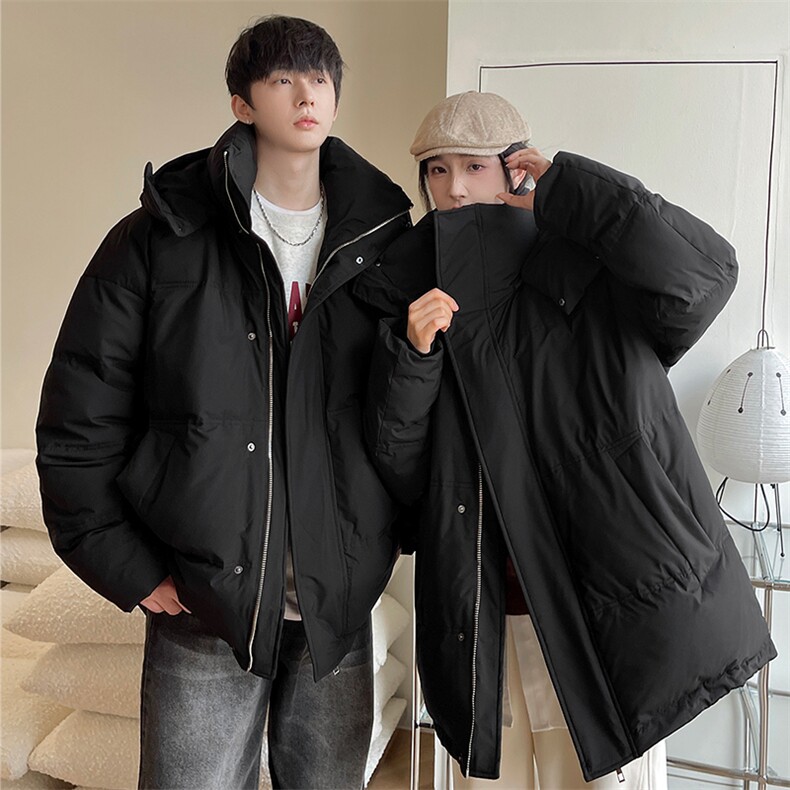 羽绒服男冬季新款港风宽松连帽加厚外套上衣YR922-P155,男装羽绒服,星座214-3