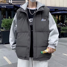 冬季韩版ins潮流面包服棉袄上衣潮牌假两件连帽棉衣男W6074-P75，男装棉衣，星座512-2