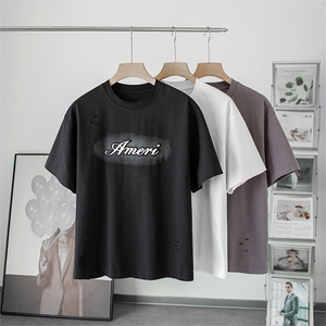 夏季新款潮牌印花宽松短袖T恤半袖衣服BG3009P70图片