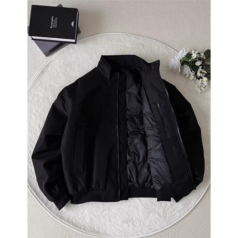 网图冬季棉衣韩版棉服外套休闲潮流青少年棉袄A025-KJ1006-P70,男装棉衣,电商A025