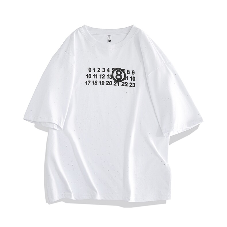 夏季男士短袖300克重磅T恤满天星字母发泡体恤C208A-T8002特P30，男装T恤，电商C208A