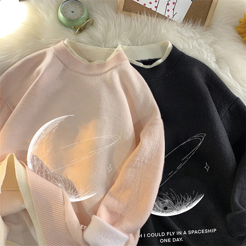 控78假两件毛衣男大码加绒针织衫男毛线衣M80246-P55加绒P70,男装针织衫/毛衣,电商A040