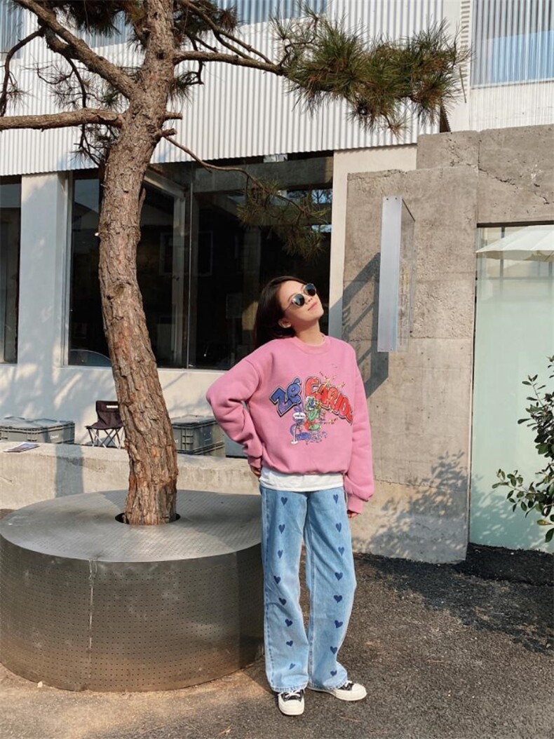 2021/加绒卫衣/NEW，女装卫衣/绒衫，潘朵拉