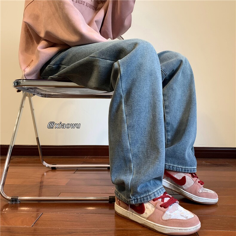加绒牛仔裤小直脚B342-K7012-P35JR45控59系皮带,男装牛仔裤,电商B342