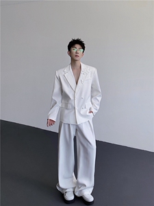 现货 25手工立体花朵男士设计感礼服重工西装xz161-p168图片