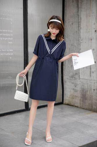 【现货】夏季新款简洁大方短款连衣裙，女装连衣裙，芷炫
