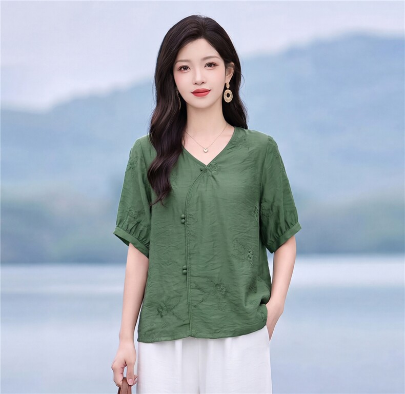 现货秒发新中式复古套装,女装套装/套裙,韩蔻秀