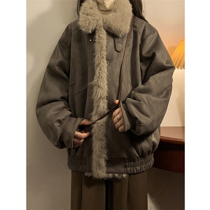主推冬季新款宽松/座山雕加厚外套潮加厚棉衣XZ102B-1M803-P125图片