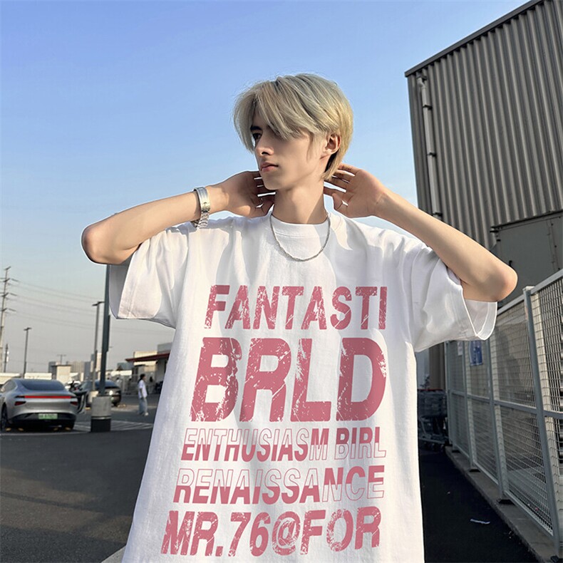 240g美式重磅短袖T恤 FSDX278 M-5XL 特批25无差价控48图片