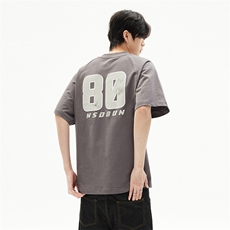 美式纯棉宽松短袖t恤夏季男款个性字母印花半袖上衣YD275-P45，男装T恤，星座509