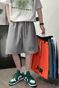 DK39224-P15 港风休闲短裤男士大码运动五分裤男中裤男马裤图片