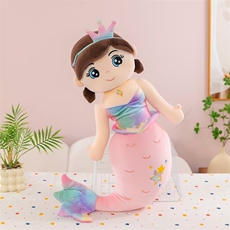 四面弹海星美人鱼公仔抱枕,宝贝乐毛绒玩具 四面弹海星美人鱼公仔抱枕,宝贝乐毛绒玩具