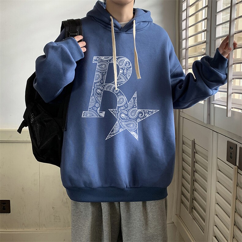 连帽卫衣男大码运动服帽衫外套WY2328-P35,男装卫衣,电商A040