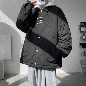 仓库现货MY1112-特批80 秋冬棉衣加厚夹克领加棉外套刺绣棉服加厚图片