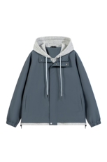 秋季现货假两件夹克男二开三防冲锋衣外套DSA157B-JK763-P68，男装夹克，电商A157B